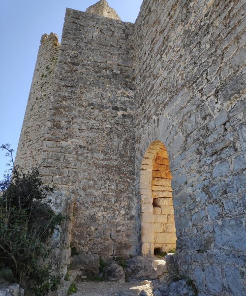 Pulpis Castle entrance